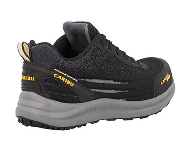 Foto 2 | Foto 2 | Zapato Industrial Caribu 361 Negro Casco Poliamida Bota De Trabajo Talla 25 A 29 M