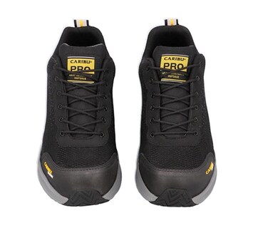 Foto 5 | Foto 5 | Zapato Industrial Caribu 361 Negro Casco Poliamida Bota De Trabajo Talla 25 A 29 M