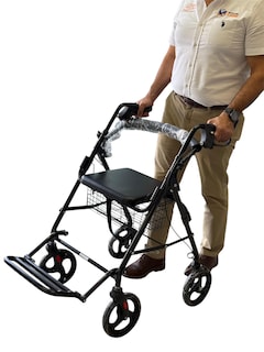 Foto 4 | Foto 4 | Andadera Rollator Hibrida Con Descansapies Para Adulto