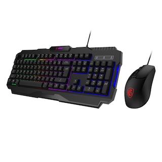 Foto 3 | Foto 3 | Kit De Teclado Y Mouse Msi Forge Gk100 Combo Us Color Negro