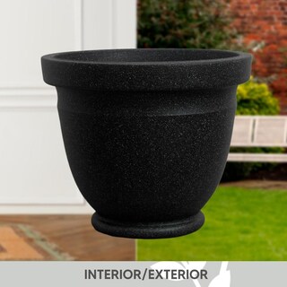 Foto 2 | Foto 2 | Maceta Diseño Vintage Tipo Cono Gris Oscuro Mediterranean