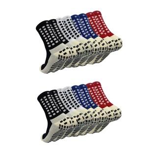 Foto 1 | Foto 1 | 8 Pares De Calcetines Deportivos Antideslizantes Talla Unitalla Eo Safe Imports Esi-21976 Multicolor