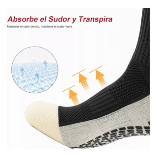 Foto 3 | Foto 3 | 8 Pares De Calcetines Deportivos Antideslizantes Talla Unitalla Eo Safe Imports Esi-21976 Multicolor