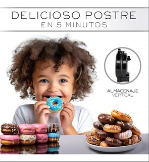 Foto 2 | Foto 2 | Máquina 7 Mini Donas Con Luz Listas En 5 Min