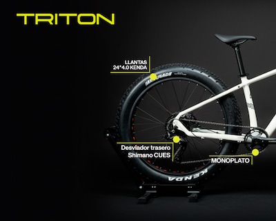 Foto 4 | Foto 5 | Bicicleta Triton 10 Speed Blanco