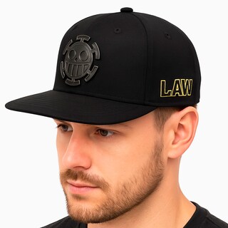 Foto 4 | Foto 4 | Gorra Snapback Algodon One Piece Trafalgar Law Visera Plana