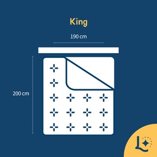 Foto 8 | Foto 8 | Protector De Colchón Toallin Bambo Impermeable Laila Comfort King Blanco