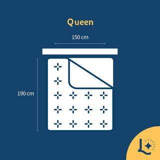 Foto 5 | Foto 5 | Protector De Colchón Toallin Premium - Extra Suave - Hipoalergénico Antiácaros Laila Comfort Queen Size Blanco