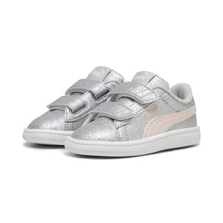 Foto 3 | Foto 3 | Tenis Puma Smash 3.0 Glitz Glam V Inf Para Niña Plateado