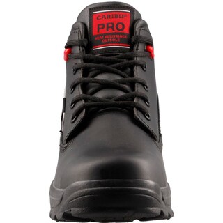 Foto 5 | Foto 5 | Bota Caribu 970 Negro En Piel Con Casco Poliamida Nom-113 Bota Industrial Hombre Talla 25 A 29.5 M