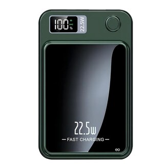 Foto 1 | Foto 1 | Power Bank Verde Carga Rápida 22.5w Usb-c Inalámbrico Eo Safe Imports Esi-22058 Verde