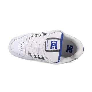 Foto 5 | Foto 5 | Tenis Balncos Azules Hombre Dc Shoes Stag Calzado Masculinos Blanco