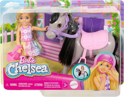 Foto 1 | Foto 1 | Barbie Chelsea Paseo En Pony Htk29