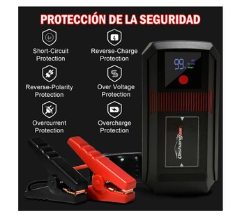 Foto 2 | Foto 2 | Arrancador De Batería Portátil De Auto 3500a Con Pantalla