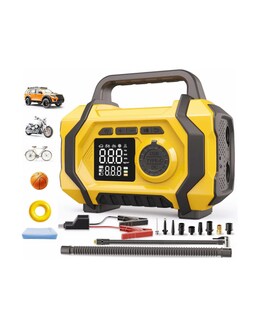 Foto 1 | Foto 1 | Arrancador De Batería De Auto Compresor De Aire 8000a Inflador 150psi Con Pantalla Con Smart Clip