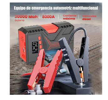 Foto 2 | Foto 2 | Arrancador De Baterias 8000a Cargador Coche Inflador 150psi