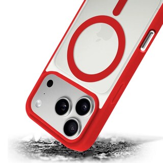 Foto 4 | Foto 4 | Funda Transparente Clear Case Color Rojo Iphone 17 Pro