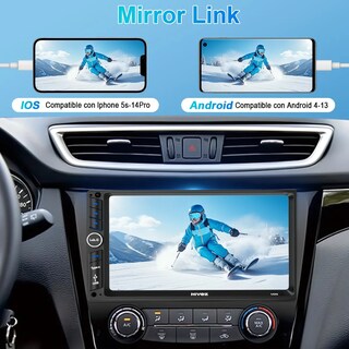 Foto 2 | Foto 2 | Autoestéreo Lab.g 2 Din Pantalla Táctil 7 Inch Y Cámara Negro