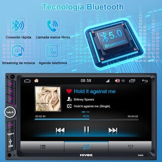 Foto 3 | Foto 3 | Autoestéreo Lab.g 2 Din Pantalla Táctil 7 Inch Y Cámara Negro
