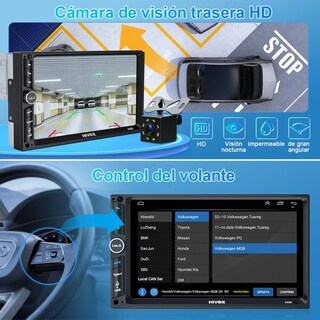 Foto 4 | Foto 4 | Autoestéreo Lab.g 2 Din Pantalla Táctil 7 Inch Y Cámara Negro