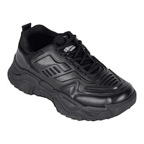 Tenis Tipo Deportivo Exterior Sintético Color Negro Para Mujer De Rbbasics