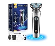 Rasuradora Barba Recargable Afeitadora Eléctrica Cabello