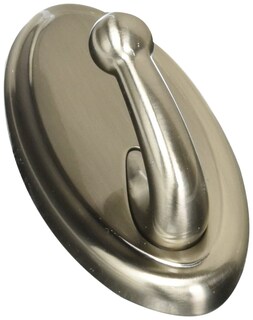 Foto 1 | Foto 1 | Gancho Decorativo De Metal Hillman 25 Libras De Capacidad Níquel Satinado - Venta Internacional.