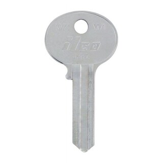 Foto 1 | Foto 1 | Llave En Blanco Universal Hillman W1 De Latón De Una Cara Paquete De 10 - Venta Internacional.