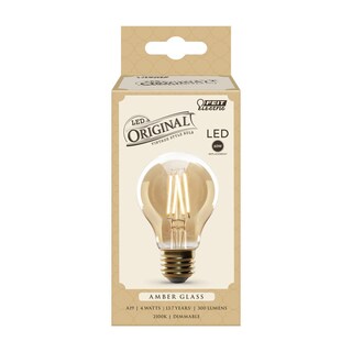 Foto 1 | Foto 1 | Bombilla Led Feit A19 E26 (mediana) Color Ámbar Blanco Suave 4 W 300 Lm 1 Paquete - Venta Internacional.