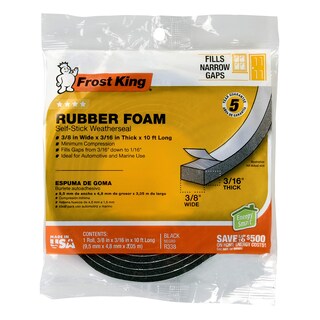Foto 1 | Foto 1 | Espuma De Goma Weatherseal Frost King R338h De 9 5 Mm X 4 8 Mm X 3 05 M - Venta Internacional.