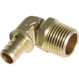 Foto 1 | Foto 1 | Codo Adaptador Macho Sharkbite Mnpt De 1/2'' Crimpado A 90° De Latón - Venta Internacional.