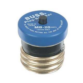 Foto 1 | Foto 1 | Disyuntor Bussmann Bp/mb-20 20a Edison Base 125v - Venta Internacional.