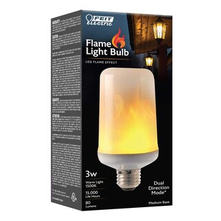 Foto 4 | Foto 4 | Bombilla Led Feit Electric T60 Diseño De Llama 3 W 80 Lm 1500 K - Venta Internacional.