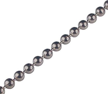 Foto 1 | Foto 1 | Cadena Con Cuentas Hillman Metal Silver - Venta Internacional.