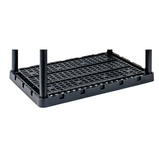 Foto 2 | Foto 2 | Estantería Gracious Living Knect-a-shelf De Plástico Negro - Venta Internacional.