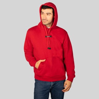 Foto 5 | Foto 5 | Sudadera Greenlander Con Gorro Hoodie Casual Para Hombre Rojo