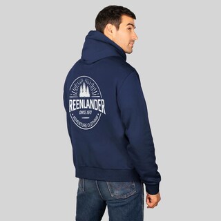 Foto 4 | Foto 4 | Sudadera Greenlander Con Gorro Hoodie Casual Para Hombre Azul Marino