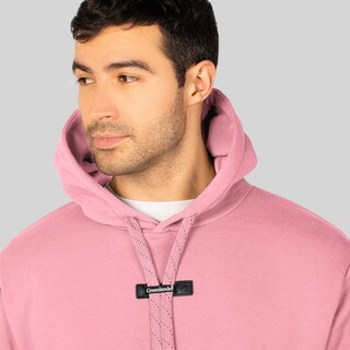 Foto 2 | Foto 2 | Sudadera Greenlander Con Gorro Hoodie Casual Para Hombre Rosa