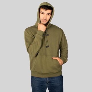 Foto 5 | Foto 5 | Sudadera Greenlander Con Gorro Hoodie Casual Para Hombre Verde Oscuro