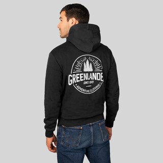 Foto 4 | Foto 4 | Sudadera Greenlander Con Gorro Hoodie Casual Para Hombre Negro