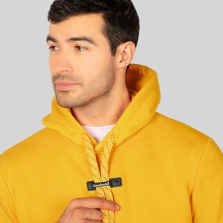 Foto 2 | Foto 2 | Sudadera Greenlander Con Gorro Hoodie Casual Para Hombre Amarillo