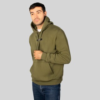 Foto 3 | Foto 3 | Sudadera Greenlander Con Gorro Hoodie Casual Para Hombre Verde Oscuro