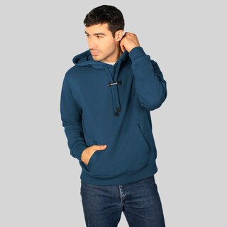 Foto 1 | Foto 1 | Sudadera Greenlander Con Gorro Hoodie Casual Para Hombre Azul Oscuro