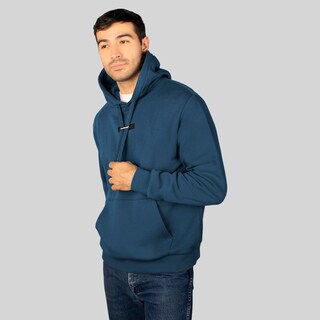 Foto 3 | Foto 3 | Sudadera Greenlander Con Gorro Hoodie Casual Para Hombre Azul Oscuro