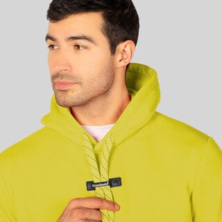 Foto 2 | Foto 2 | Sudadera Greenlander Con Gorro Hoodie Casual Para Hombre Verde Lima