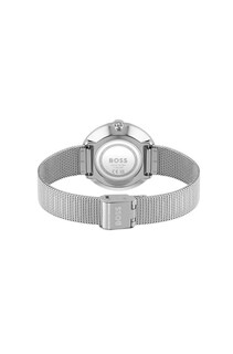 Foto 3 | Foto 3 | Reloj Para Mujer Boss Praise 1502657 Análogo Acero Inoxidable Malla Plata Con Cristales 36 Mm
