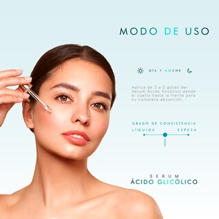 Foto 5 | Foto 5 | Purezanatur Serum Facial Ácido Glicólico + Salicílico Hidratante 50ml | Suero Antiedad Con Aha Bha Acido Hialurónico Reductor