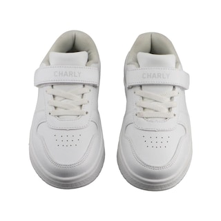 Foto 6 | Foto 6 | Tenis Charly 1065383 Blanco Originales Niña Con Velcro Y Agujetas Escolares Ligeros Talla 15 A 23 E