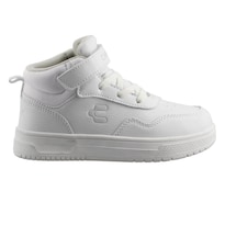 Tenis Charly 1079415 Blanco Botin Originales Para Niña Velcro Suela Eva Talla 15 A 23 E
