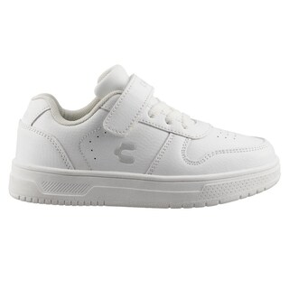 Foto 1 | Foto 1 | Tenis Charly 1065383 Blanco Originales Niña Con Velcro Y Agujetas Escolares Ligeros Talla 15 A 23 E
